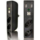 Filtro de Linha ENERMAX-BEM-LIGADO, 2 TOMADAS, 2 USB e 1 USB 250